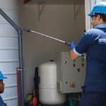 Water tank cleaning service