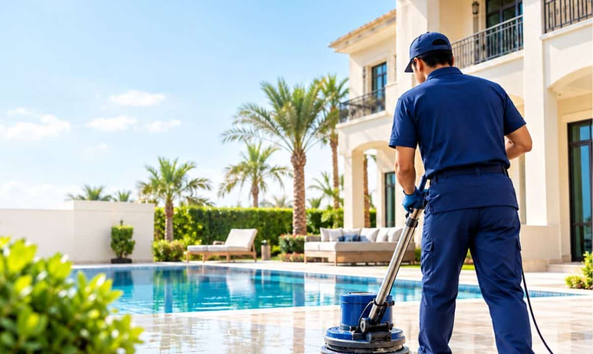 Villa deep cleaning service in Dubai