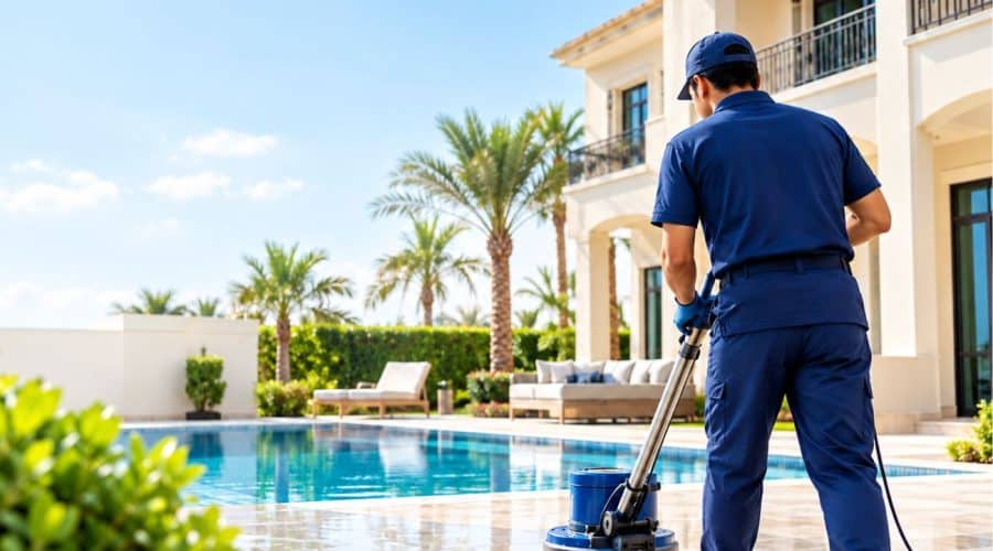 Villa deep cleaning service in Dubai
