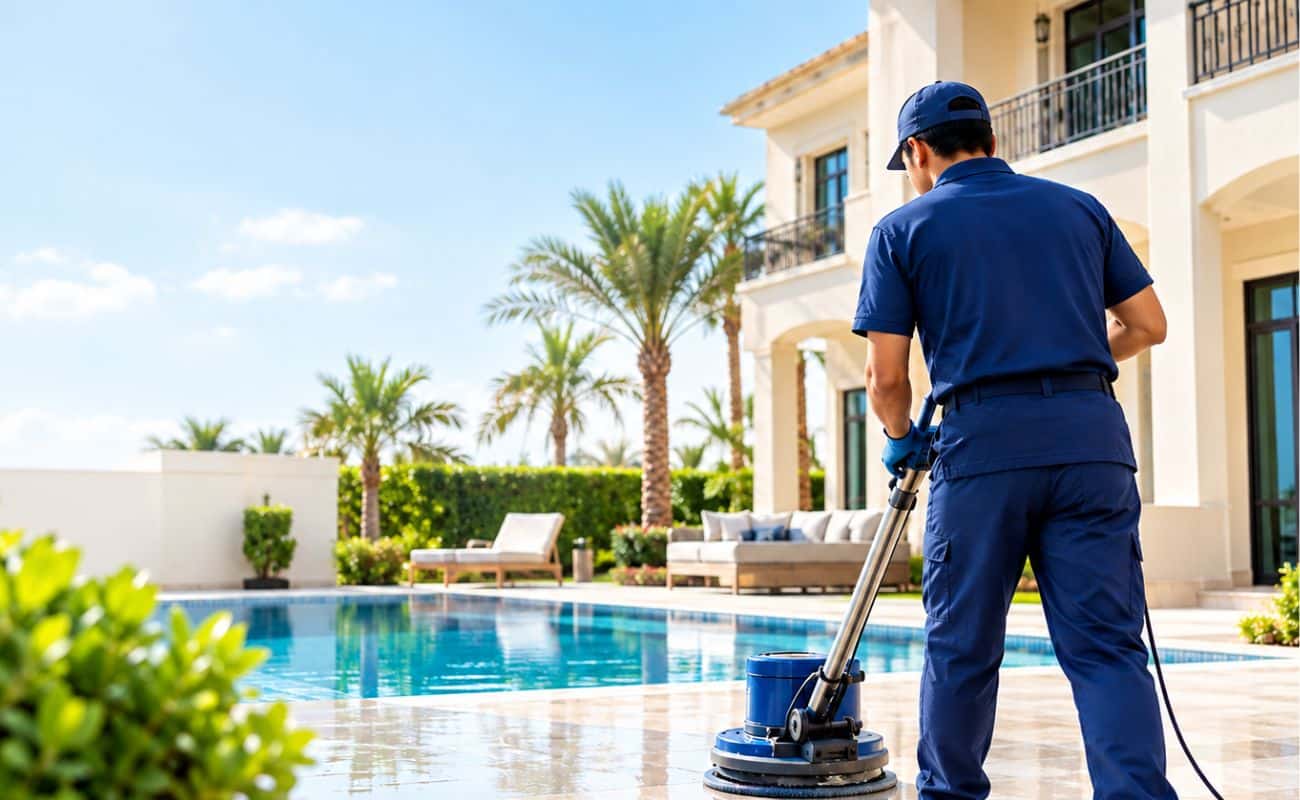 Villa deep cleaning service in Dubai